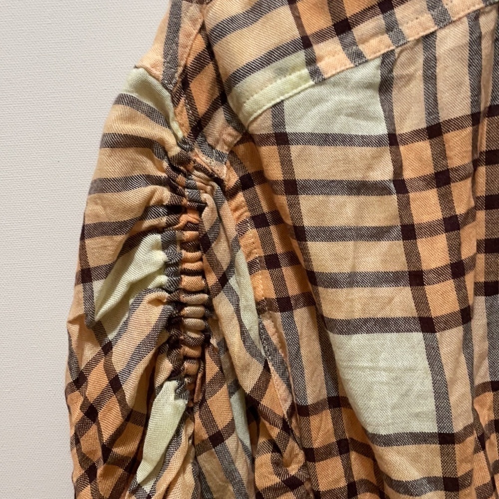 We The Free Peach Tree Combo Plaid Top - Picture 8 of 13